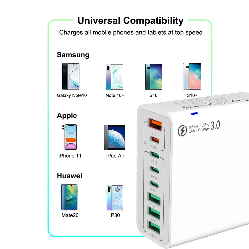 SmartPort - 8-Port Smart USB Charger