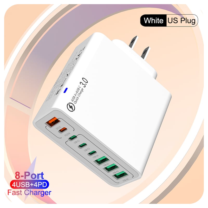 VoltHub | 8-Port Fast USB Charging Station