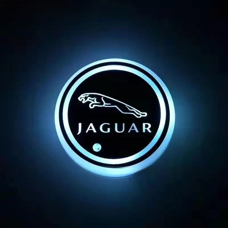 NeonCruise - 7-Color Ambient Car Coasters | Tap-Control Glow System