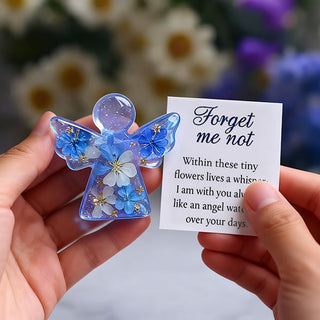 EternalBloom – Forget Me Not Angel Keepsake