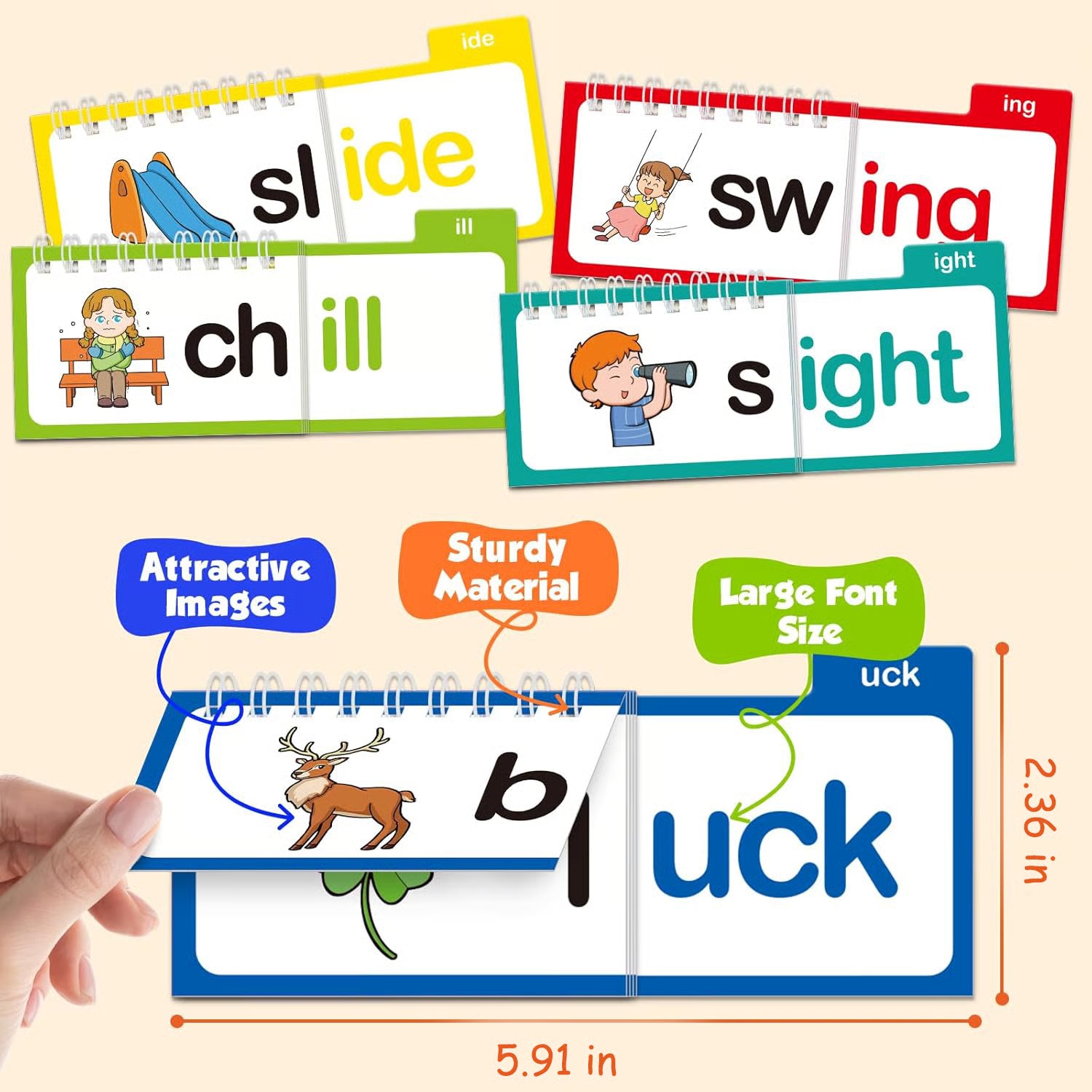 SmartSteps – Early Learning Phonics Flip Book Set