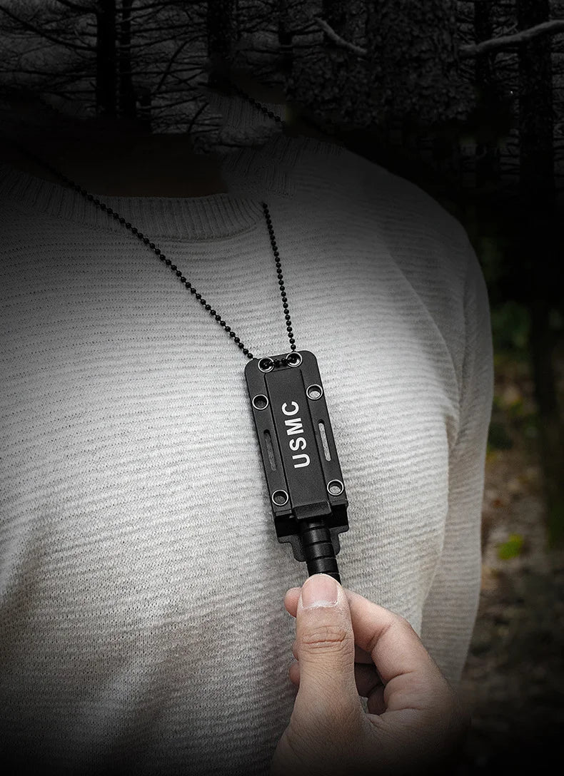 Guardian Gear Fashion Necklace Knife marnetic