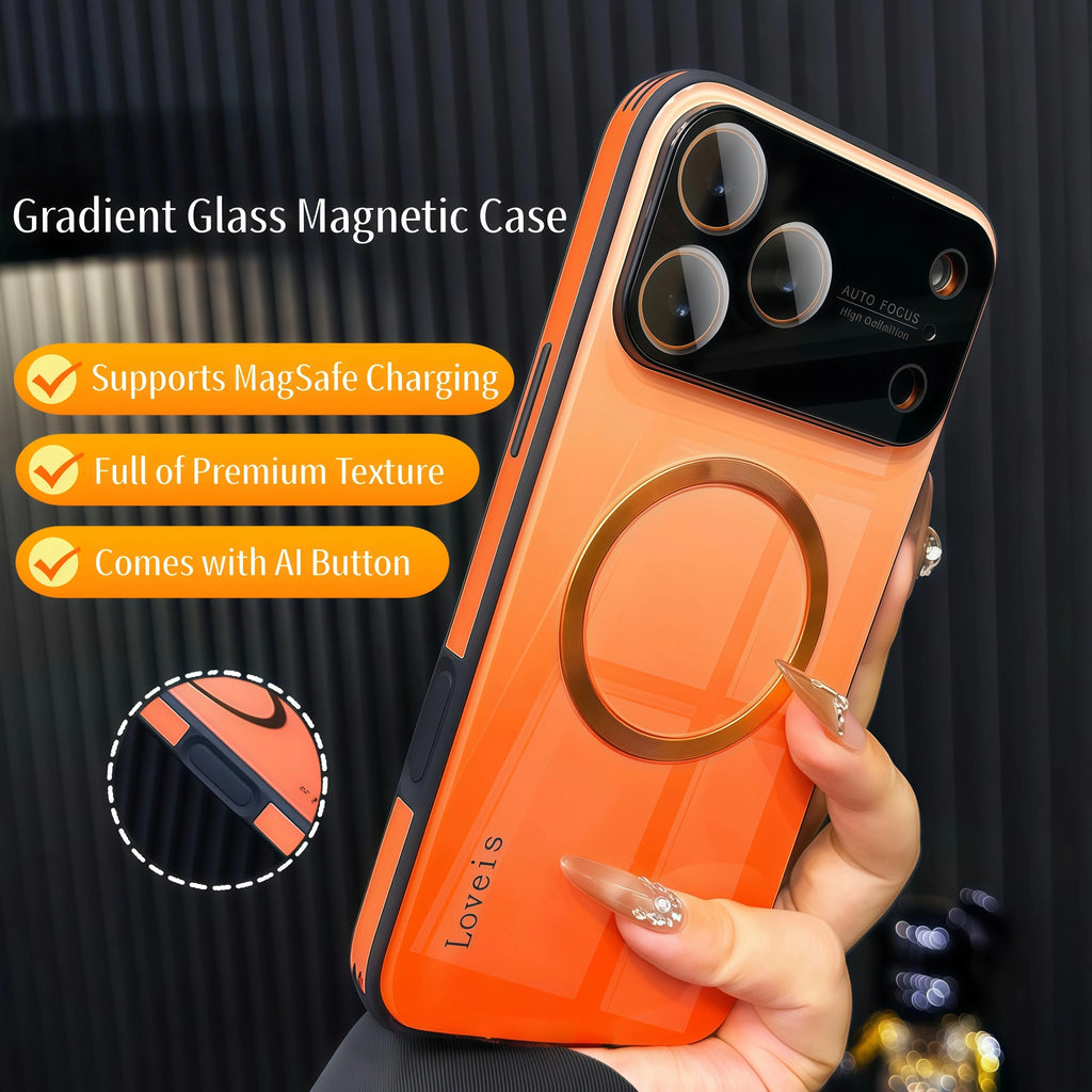 PrismaLux - Mirror-Gloss Magnetic Case – Stunning Style, Full Protection