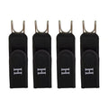 Black *2 pairs No Buckle Belt
