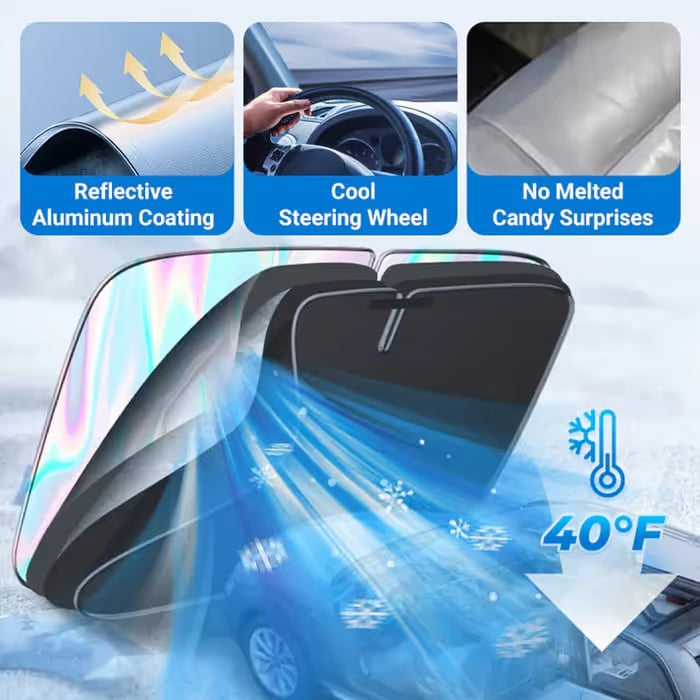 ShadeForce – Portable Vehicle Windshield UV Protector