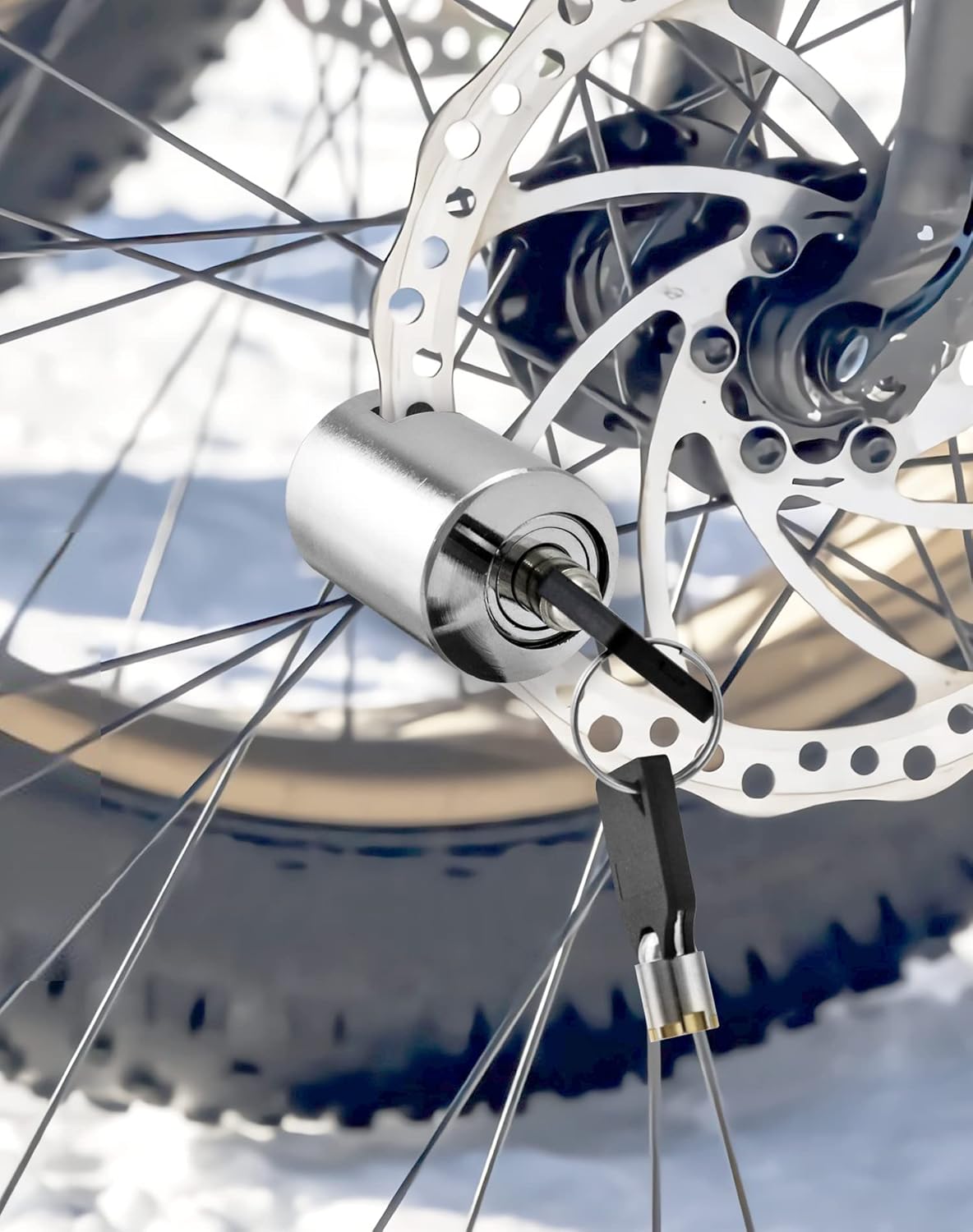 LockGuard – Motorcycle & Bicycle Anti-Theft Disc Brake Lock