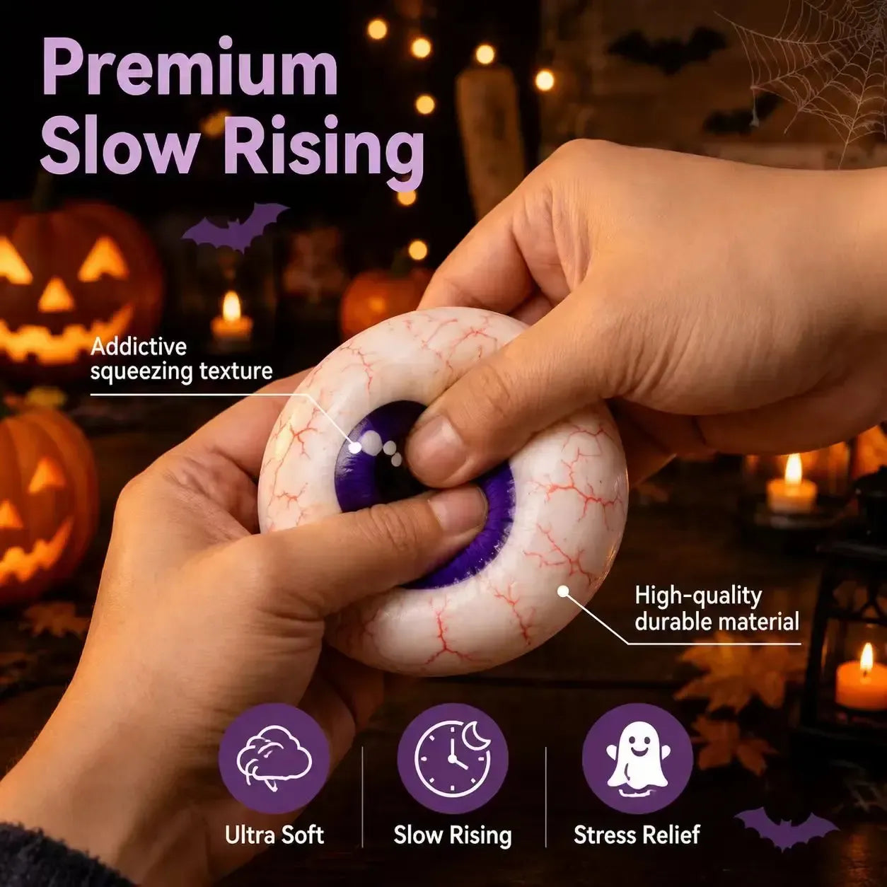 SquishNest – Halloween Character Stress Relief Toy