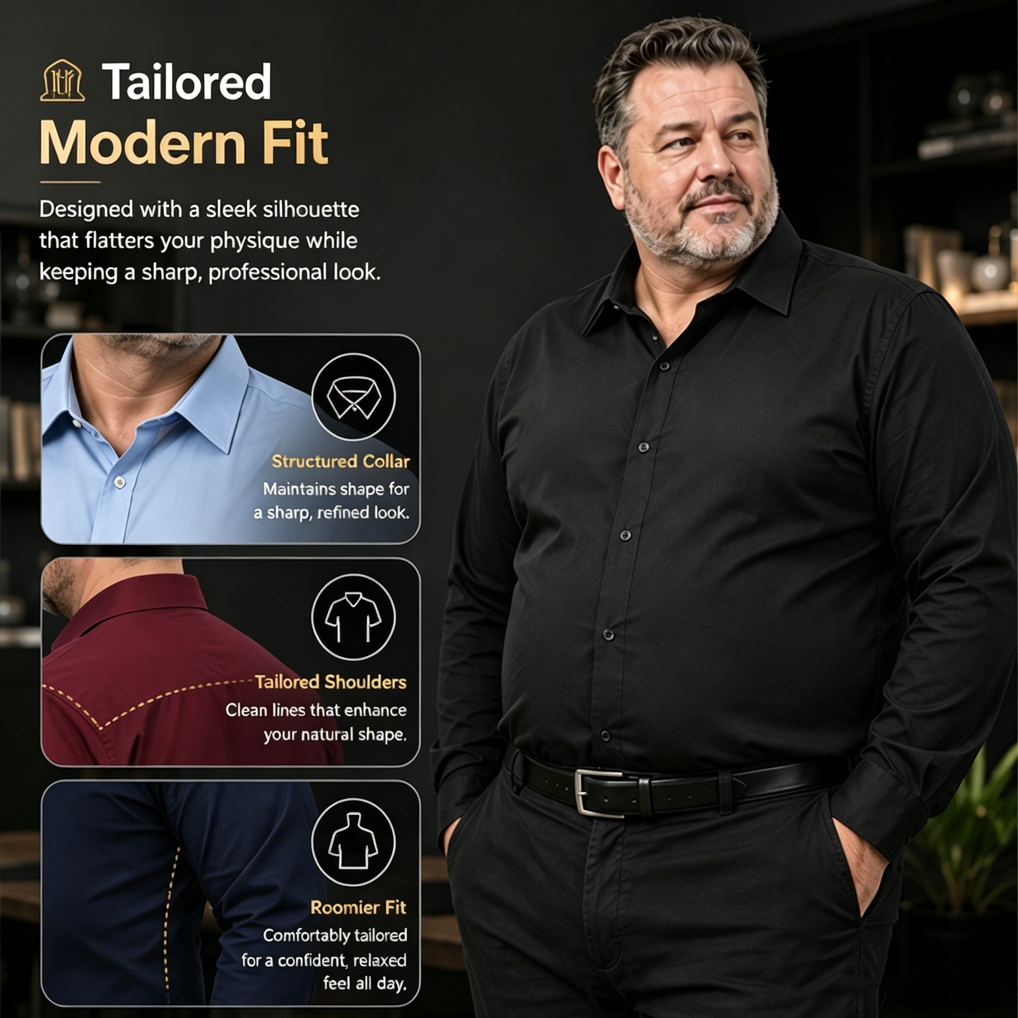 FlexFit | Stretch Non-Iron Shirt