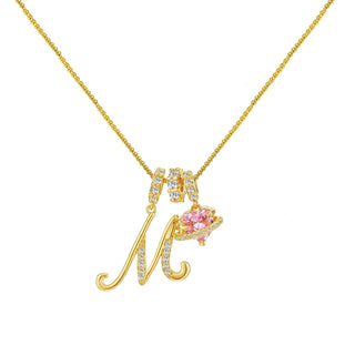 InitialGlow – Personalized Letter Necklace