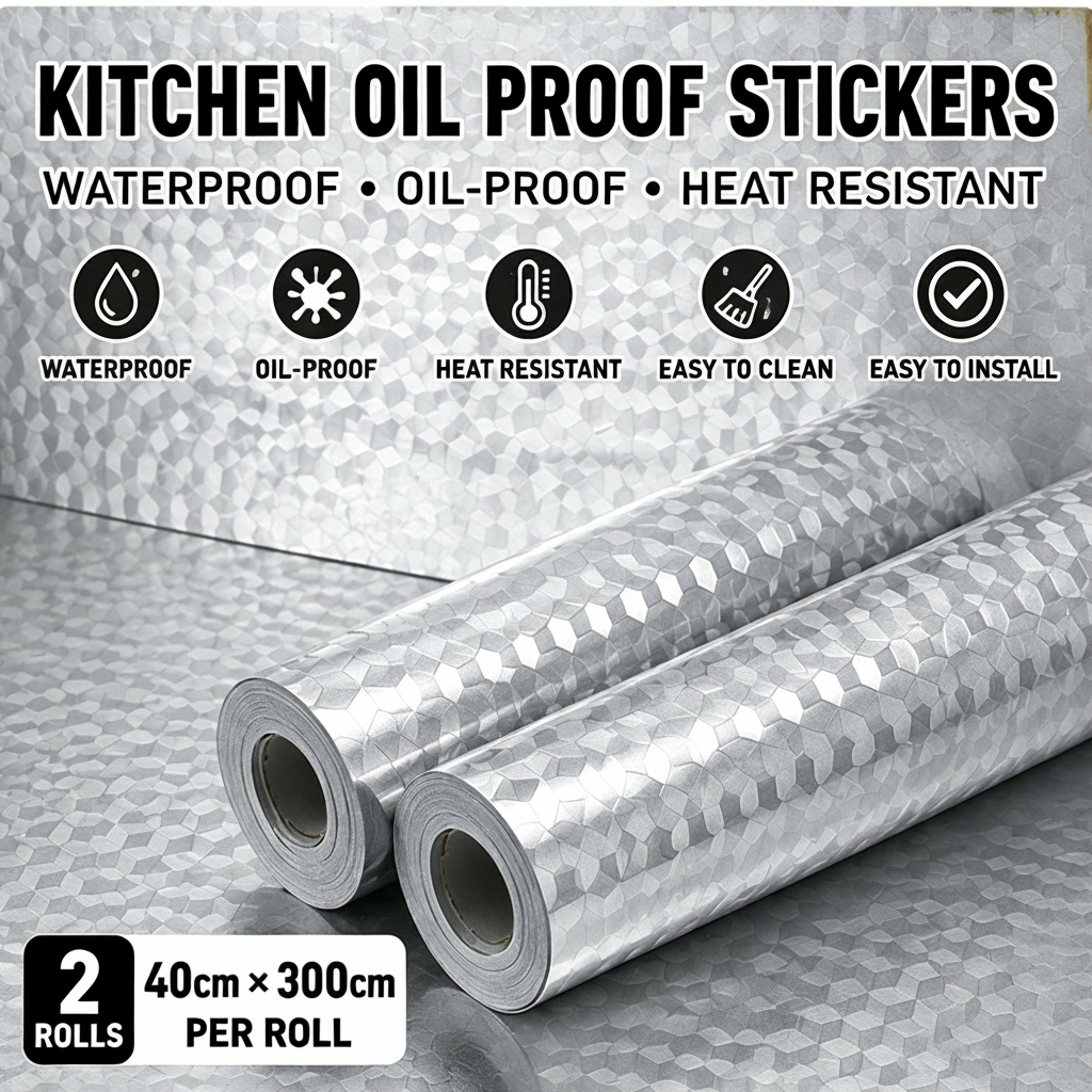 FoilGuard – Waterproof Heat-Resistant Wall Cover