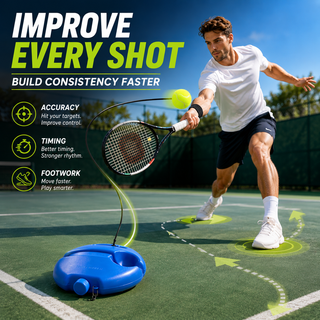 RallyCore – Solo Tennis Rebound Trainer Set