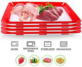 FoodGuardian - Leakproof Tray for Freshness & Zero Waste