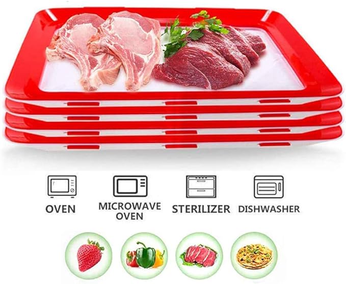 SealMate – Reusable Eco-Friendly Food Preserving Tray