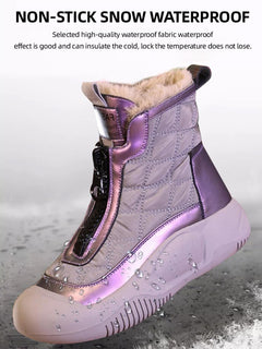 Padded boots made from thickened leather mysite