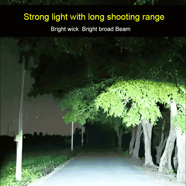 BrightForce – Multifunctional Rechargeable LED Flashlight