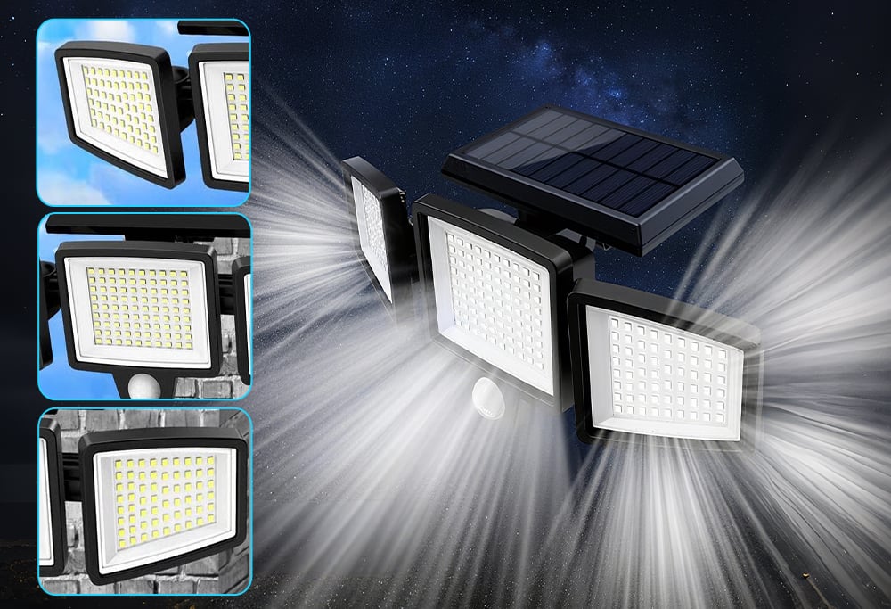 SunBlaze - Smart Solar Motion Lights – Bright, Durable, Wireless