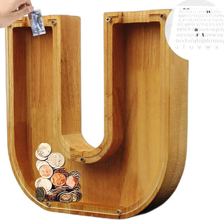 SmoothSaver - Handcrafted Wooden Piggy Bank