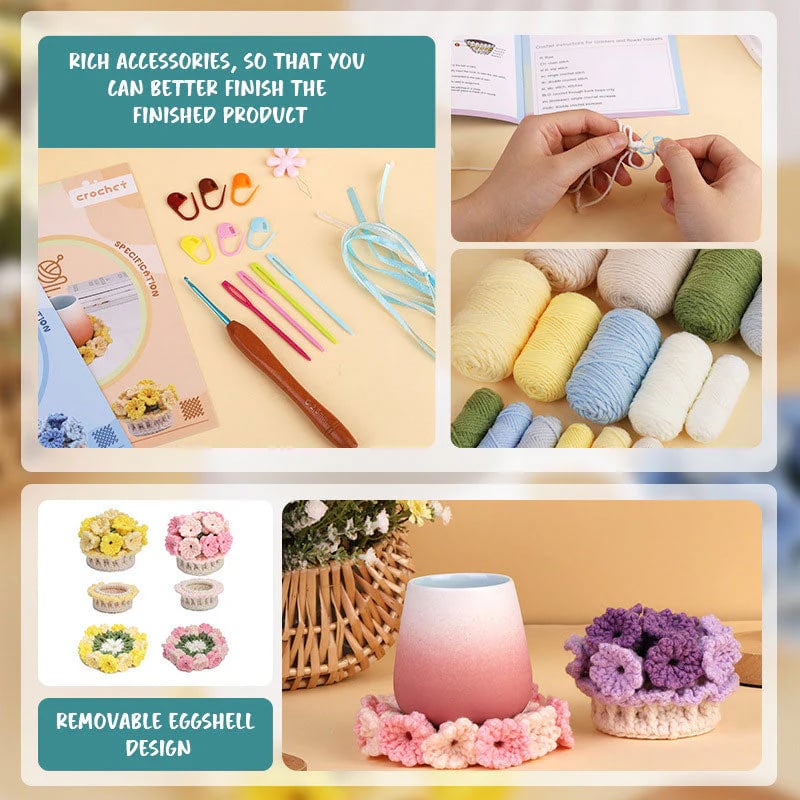 ValleyBloom – DIY Lily of the Valley Coaster Kit