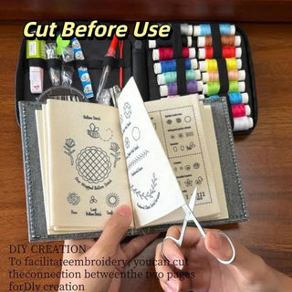 NeedleNook - Complete Embroidery & Sewing Travel Kit