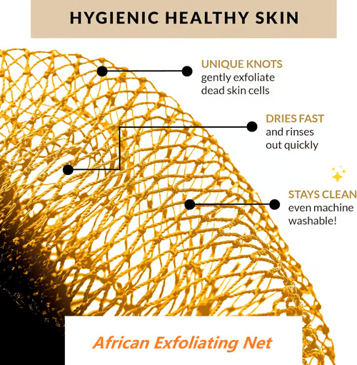 🔥Hot Sale 49% OFF✨African Exfoliating Net Sponge