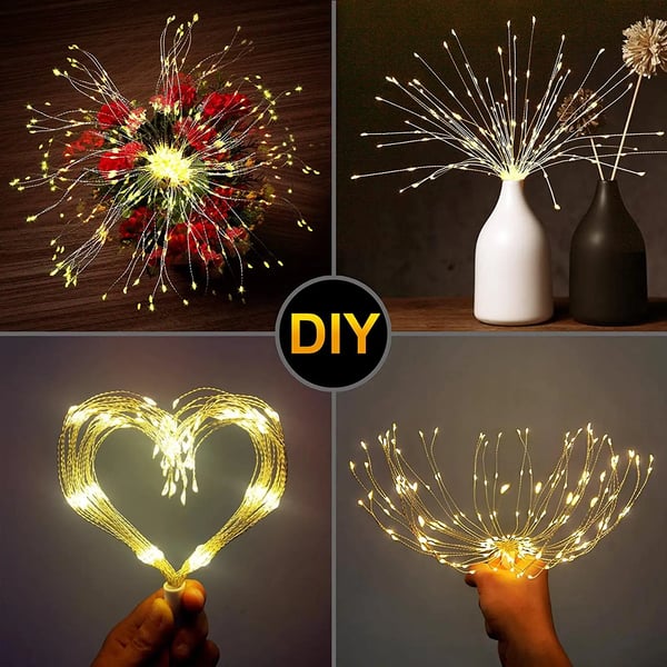 StarLume – Hanging Starburst Fairy Lights