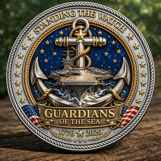 HonorForge – Navy Guardians of the Sea Challenge Coin