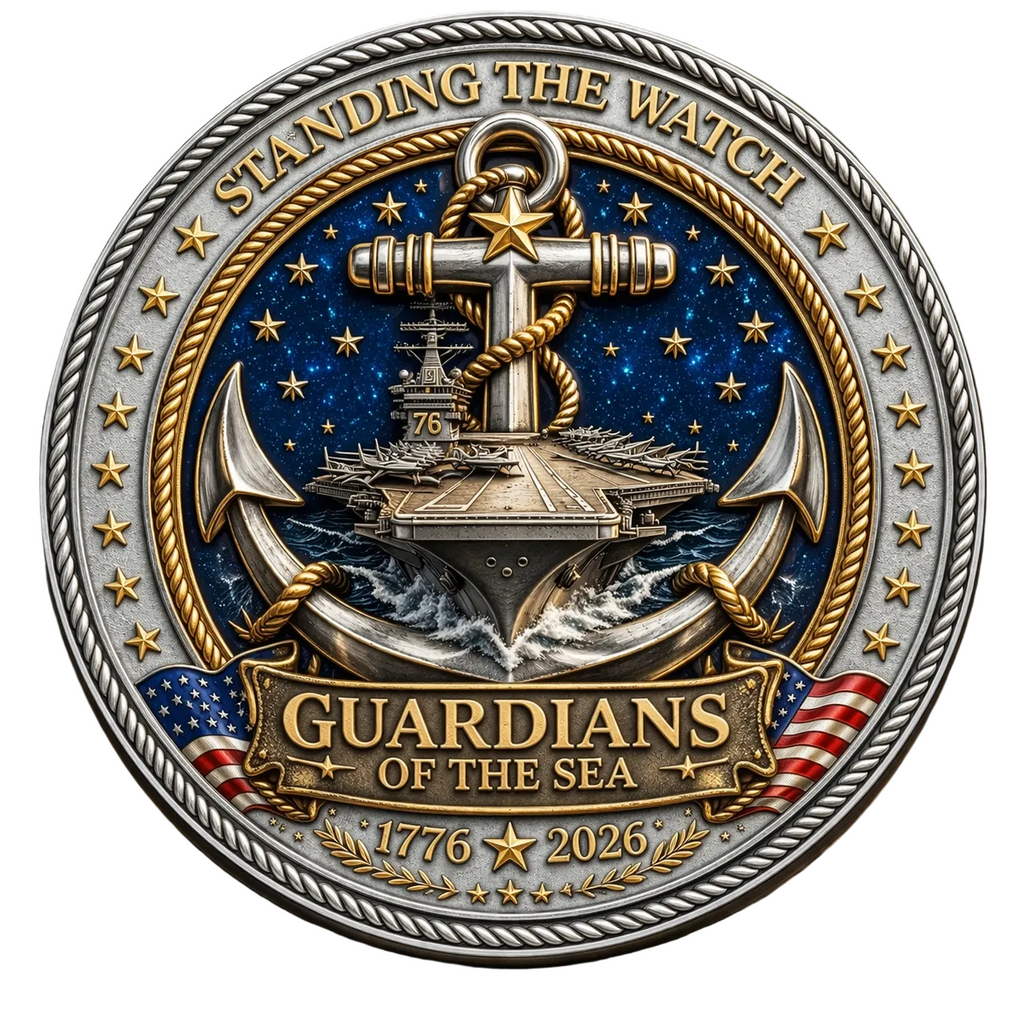 HonorForge – Navy Guardians of the Sea Challenge Coin