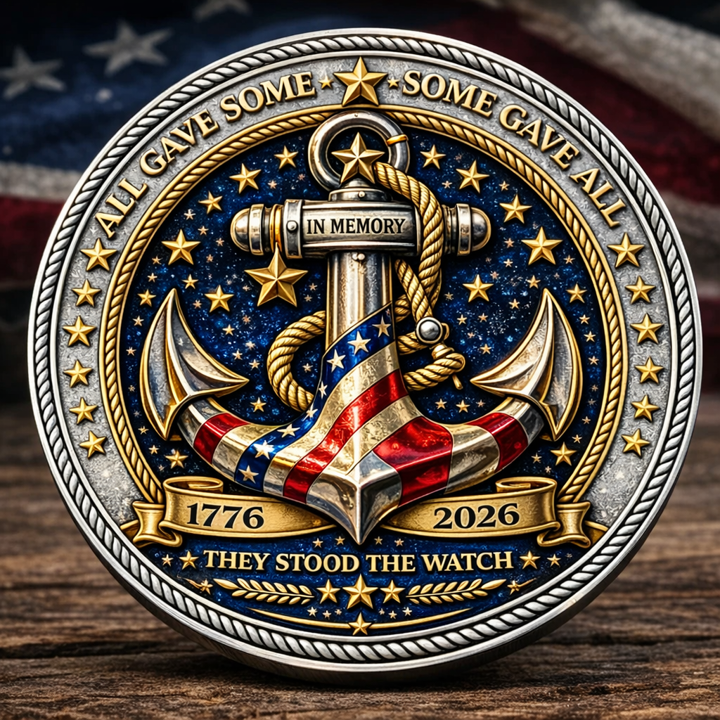 HonorForge – Navy Guardians of the Sea Challenge Coin