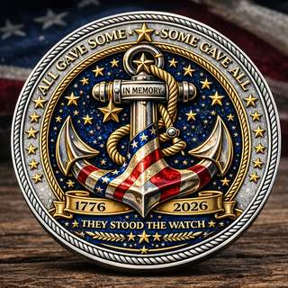HonorForge – Navy Guardians of the Sea Challenge Coin