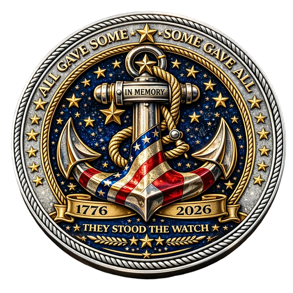 HonorForge – Navy Guardians of the Sea Challenge Coin
