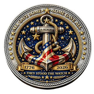 HonorForge – Navy Guardians of the Sea Challenge Coin