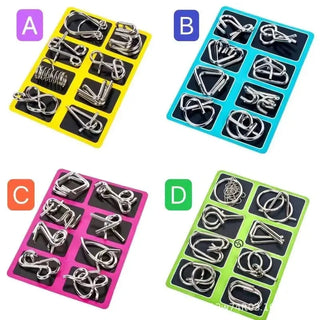 Disentanglement Iron Link Unlock Interlock Game Marnetic