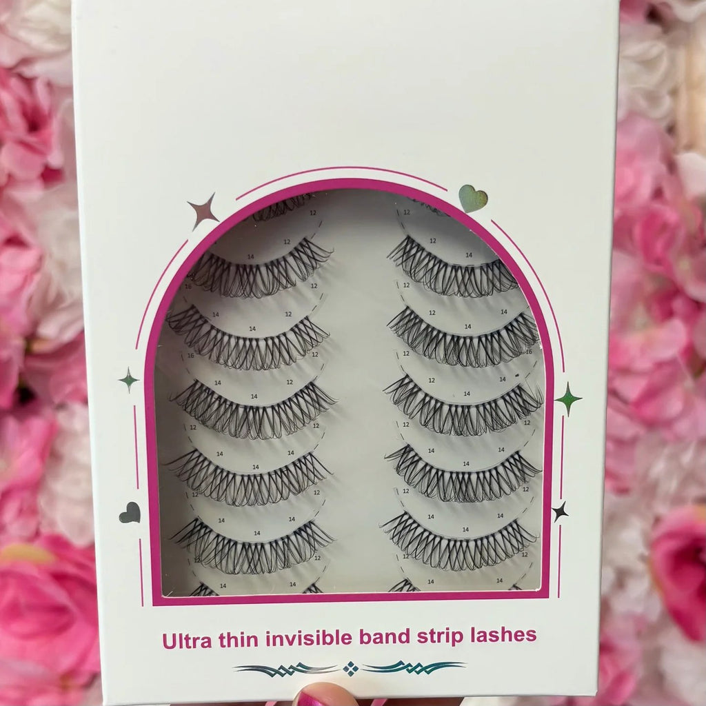 Invisi-strip Lashes 7 Pairs Pre-Mapped Strips Ultra Thin Design