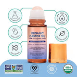 RoseCalm - Organic Castor Oil with Rose Quartz Touch