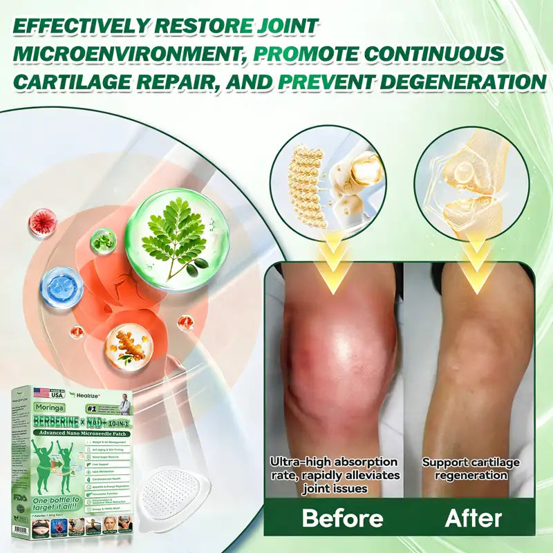 🇺🇸 𝐎𝐟𝐟𝐢𝐜𝐢𝐚𝐥 𝐔𝐒 𝐒𝐭𝐨𝐫𝐞 | 🧑‍⚕️🩺 𝐇𝐞𝐚𝐥𝐫𝐢𝐳𝐞® Moringa · Berberine × NAD+ 𝟏𝟎-𝐢𝐧-𝟏 𝐀𝐝𝐯𝐚𝐧𝐜𝐞𝐝 𝐍𝐚𝐧𝐨 𝐌𝐢𝐜𝐫𝐨𝐧𝐞𝐞𝐝𝐥𝐞 𝐏𝐚𝐭𝐜𝐡 — 𝐎𝐧𝐜𝐞 𝐃𝐚𝐢𝐥𝐲, 𝐕𝐢𝐬𝐢𝐛𝐥𝐞 𝐑𝐞𝐬𝐮𝐥𝐭𝐬 𝐢𝐧 𝟕 𝐃𝐚𝐲𝐬