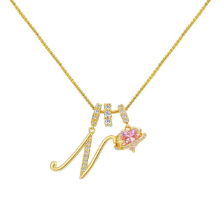 InitialGlow – Personalized Letter Necklace