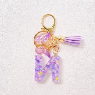 CharmKey – Personalized Initial Letter Keychain