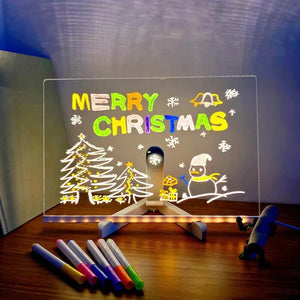 LuminaScribe - LED Note Board with Colors marnetic