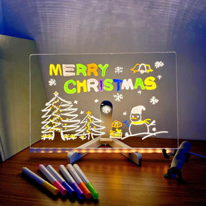 LuminaScribe - LED Note Board with Colors marnetic