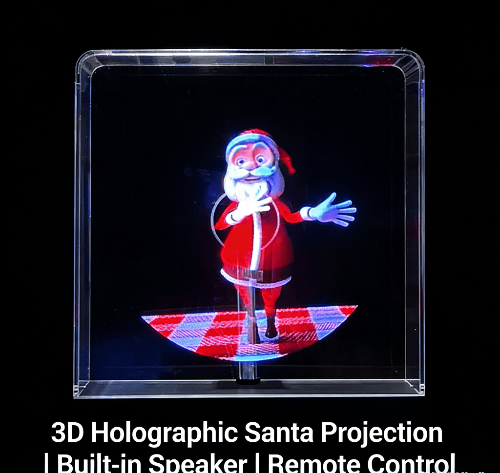 🎁Christmas Special Offer🎅🌲3D Hologram LED Fan Projector