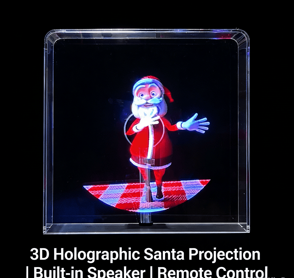 🎁Christmas Special Offer🎅🌲3D Hologram LED Fan Projector