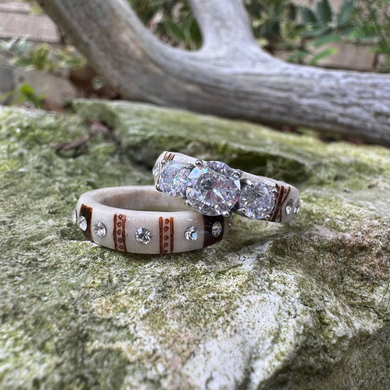 StagMark – Unique Ring from Natural Shed Antlers