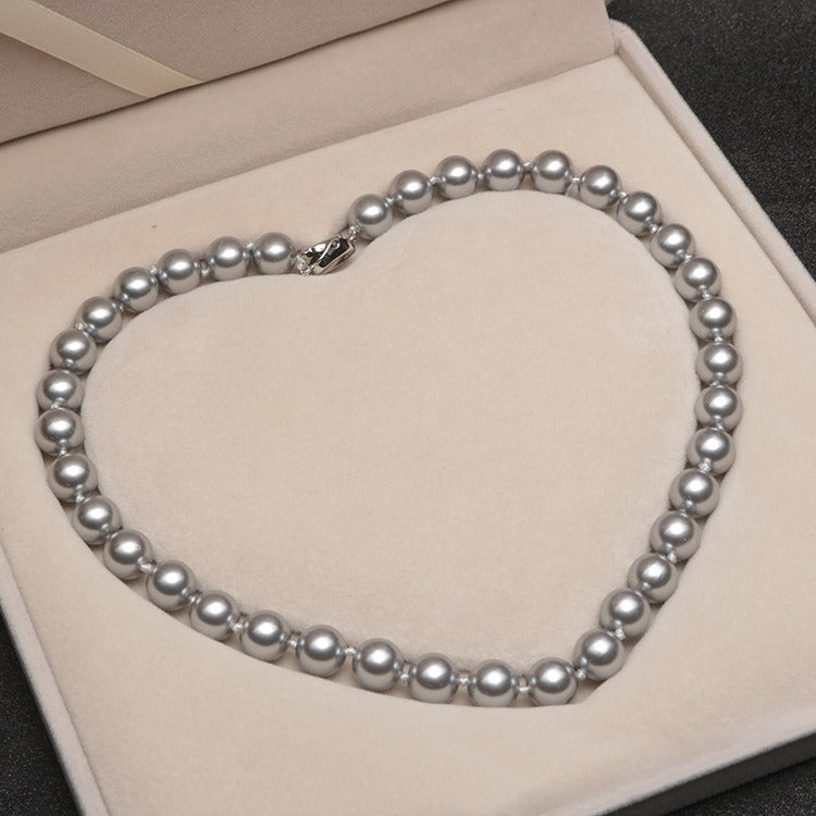 SeaLuxe – Deep Sea Shell Pearl Necklace