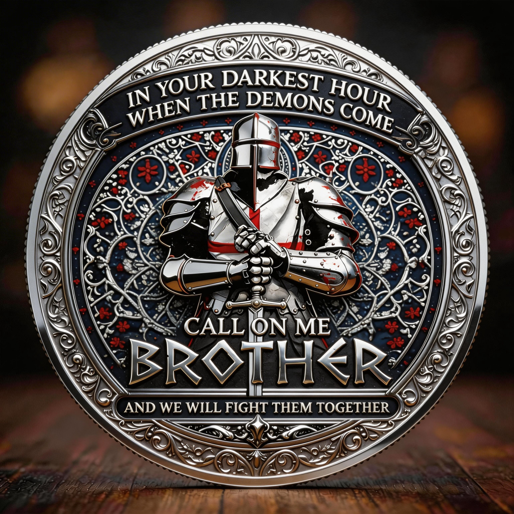 KnightBond – Warrior Brotherhood Keepsake Coin