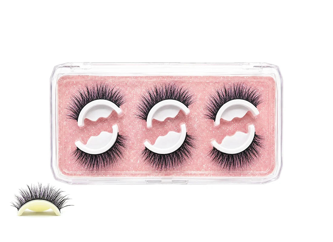 GlamLash – Natural Look Reusable Self-Adhesive Lashes