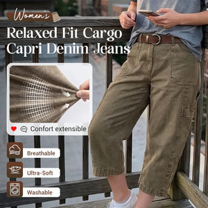 FlexWear – Stretchy Casual Cargo Capris
