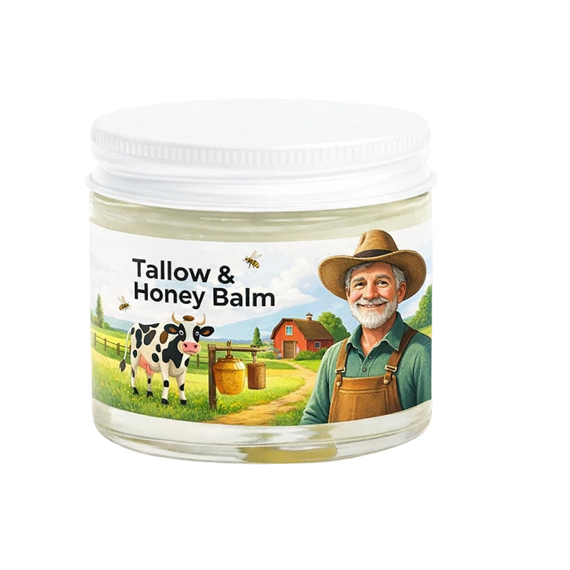 PureTallow – Tallow & Honey Moisturising Balm
