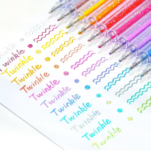 GlitterGlow - Vibrant Glitter Gel Pen Set