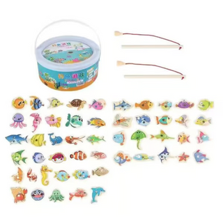 FishyCatch - Montessori Magnetic Fishing Game
