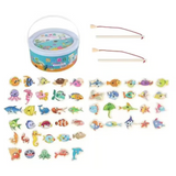 FishyCatch - Montessori Magnetic Fishing Game